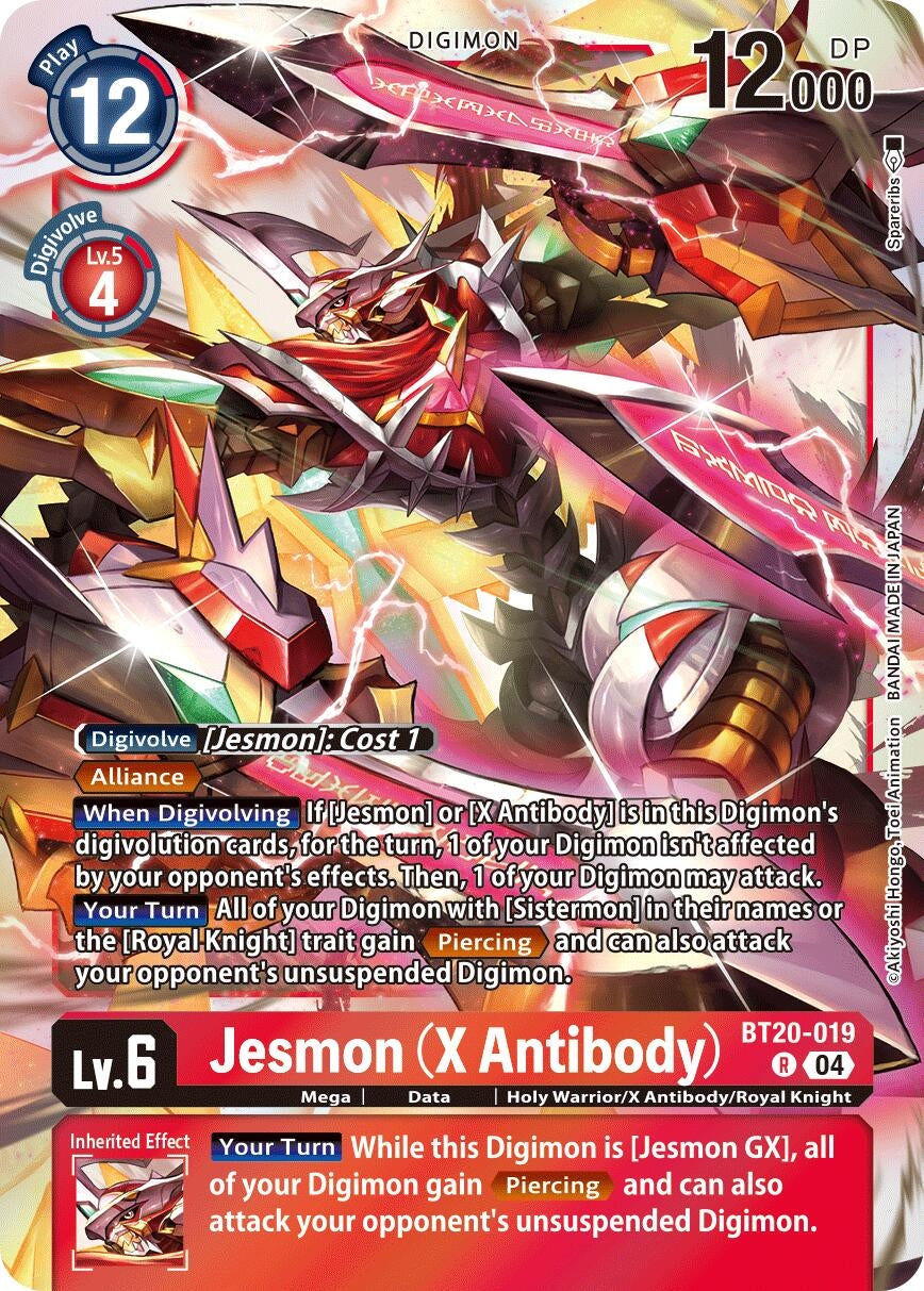 Image for Jesmon (X Antibody) - Digimon Card Game