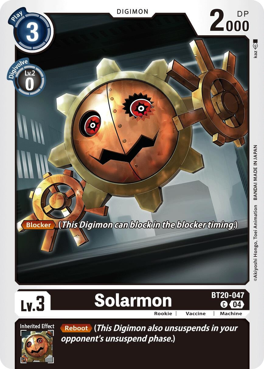 Image for Solarmon - Digimon Card Game