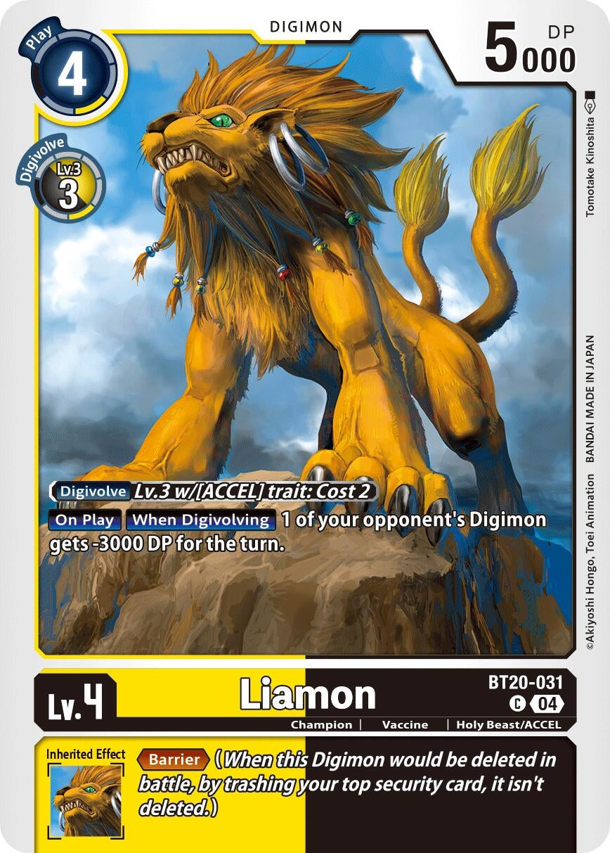 Image for Liamon - Digimon Card Game