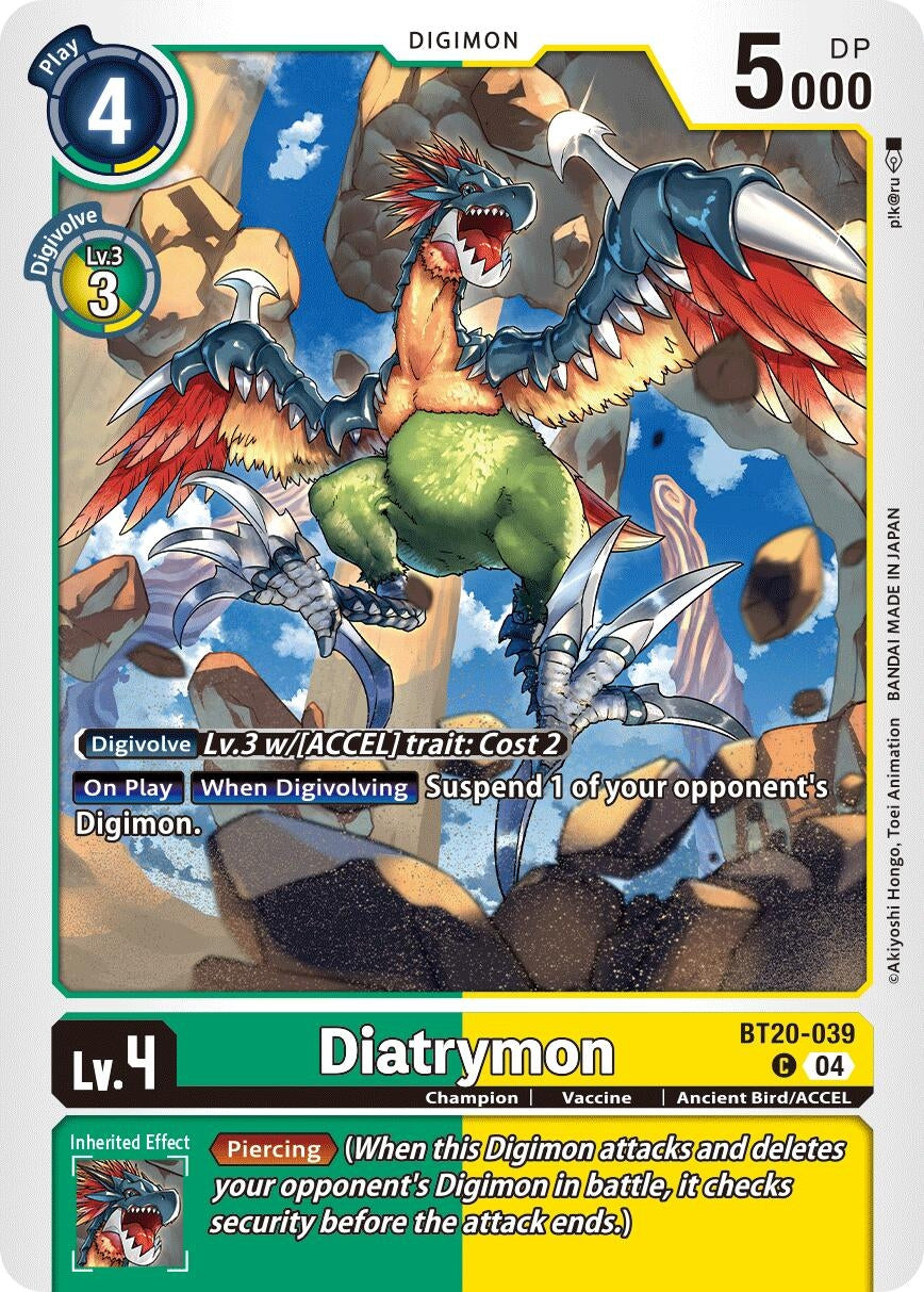 Image for Diatrymon - Digimon Card Game