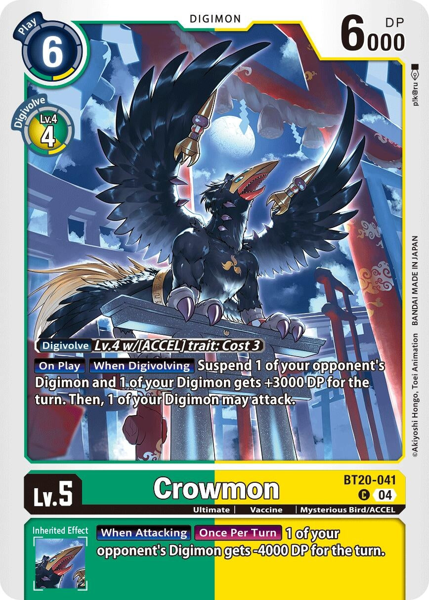 Image for Crowmon - Digimon Card Game