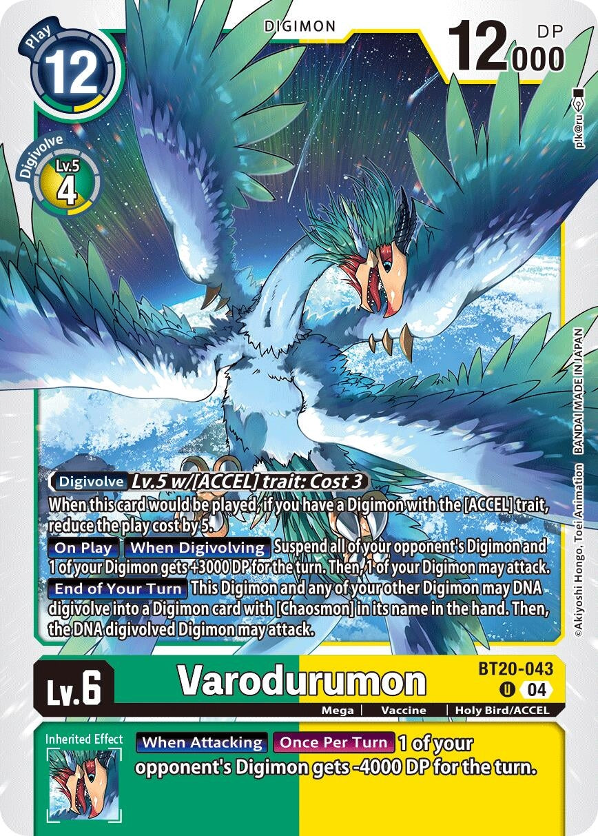 Image for Varodurumon - Digimon Card Game