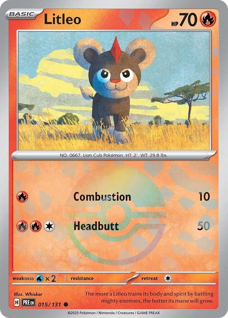 Image for Litleo (Poke Ball Pattern) - Pokemon