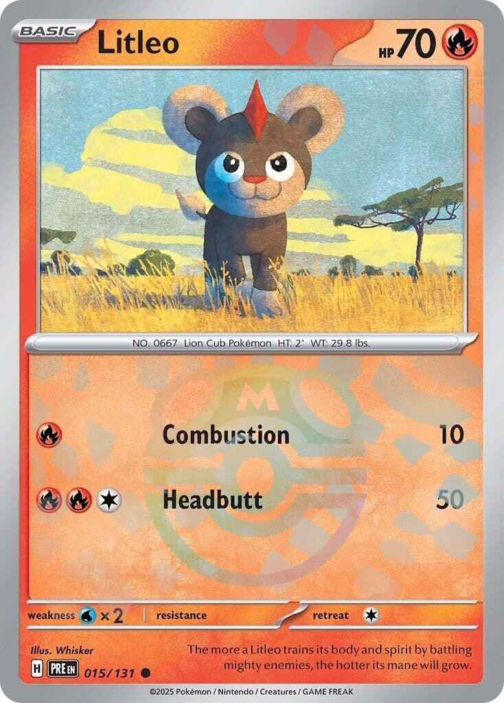 Image for Litleo (Master Ball Pattern) - Pokemon