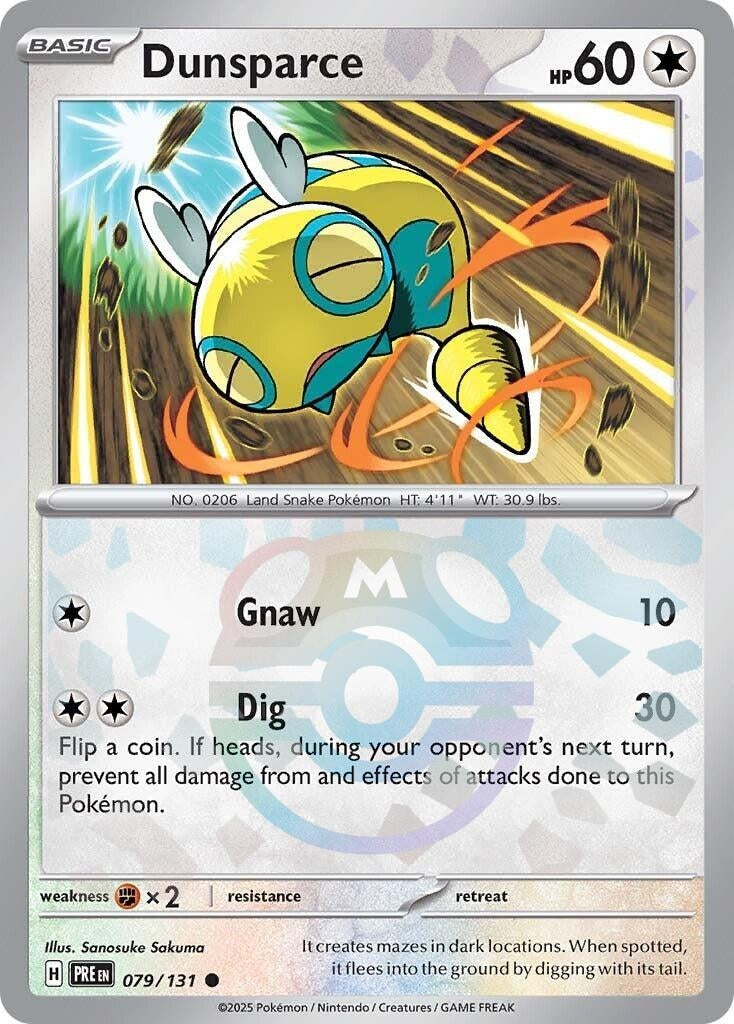 Image for Dunsparce (Master Ball Pattern) - Pokemon