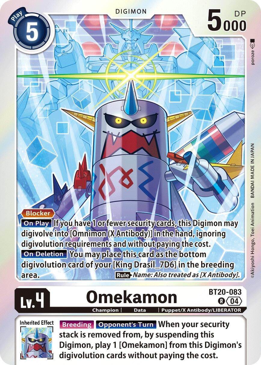 Image for Omekamon - Digimon Card Game