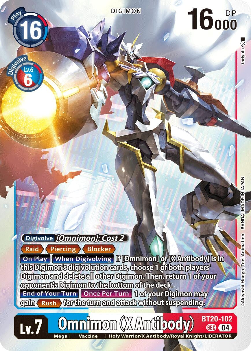 Image for Omnimon (X Antibody) - Digimon Card Game