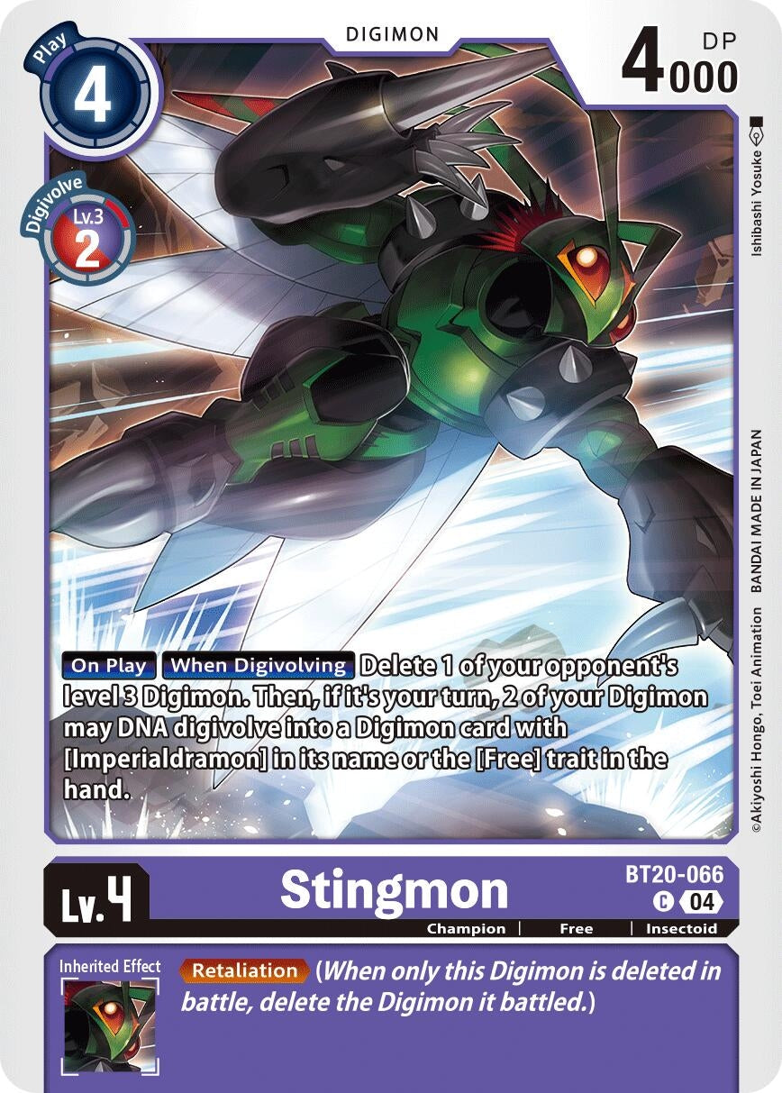 Image for Stingmon - Digimon Card Game