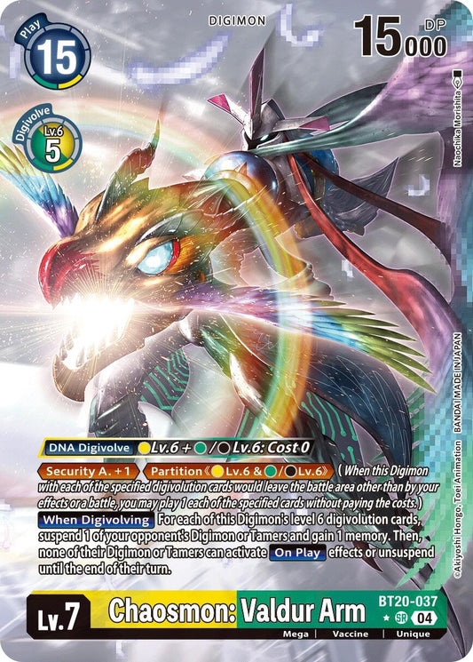 Image for Chaosmon: Valdur Arm (Alternate Art) - Digimon Card Game