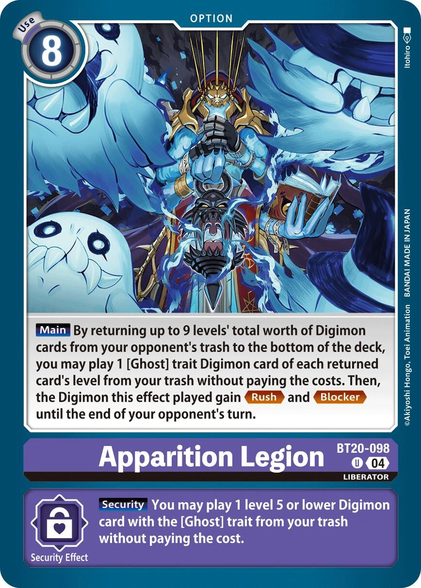 Image for Apparition Legion - Digimon Card Game