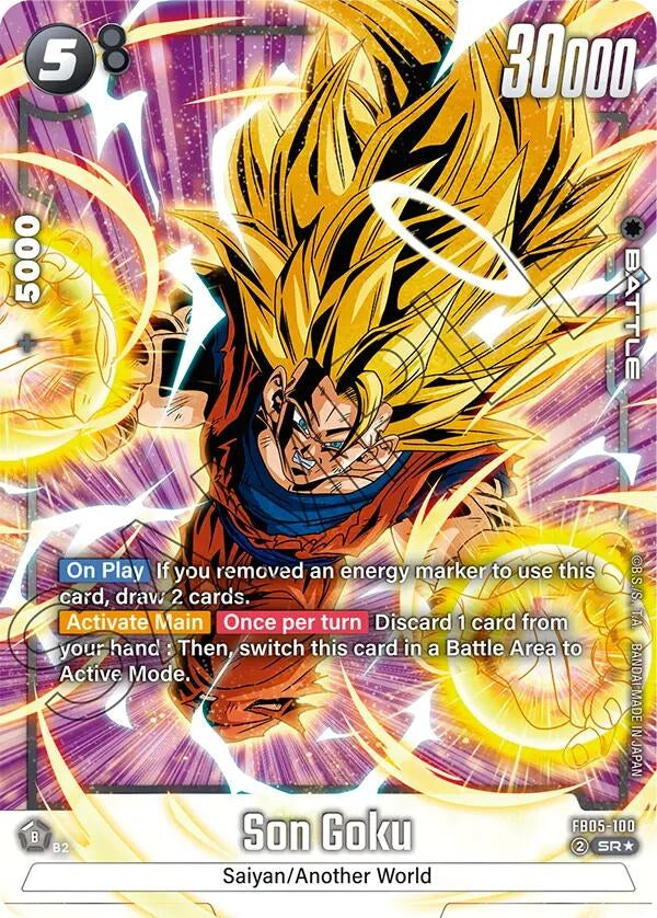 Image for Son Goku - FB05-100 (Alternate Art) - Dragon Ball Super: Fusion World