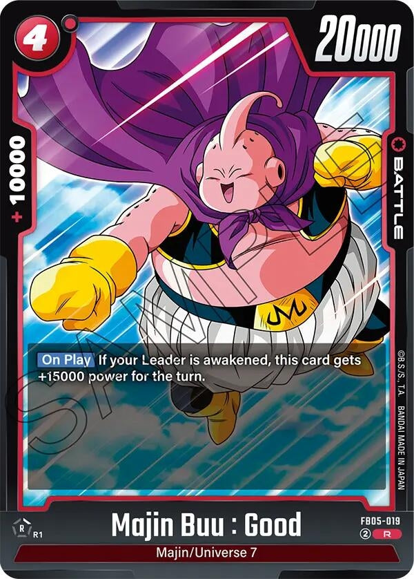 Image for Majin Buu : Good - FB05-019 - Dragon Ball Super: Fusion World