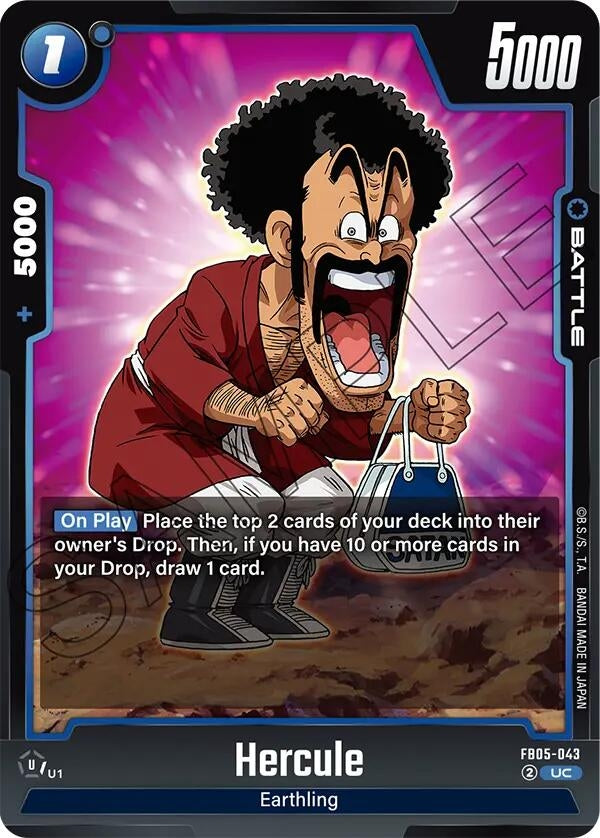 Image for Hercule - Dragon Ball Super: Fusion World