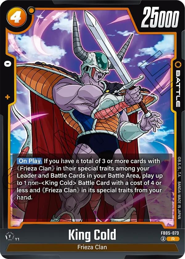 Image for King Cold - Dragon Ball Super: Fusion World