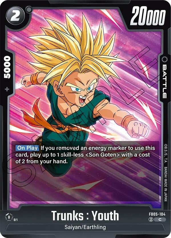 Image for Trunks : Youth - Dragon Ball Super: Fusion World