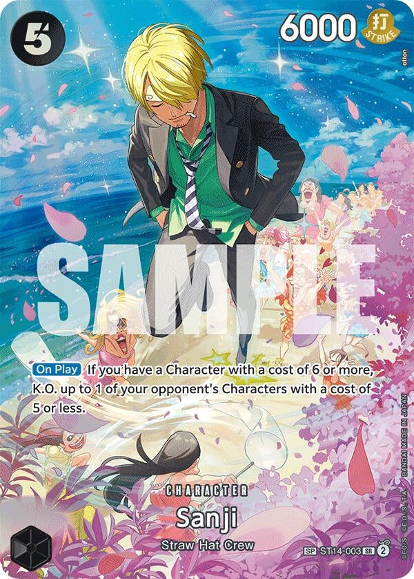 Image for Sanji (SP) - One Piece Card Game