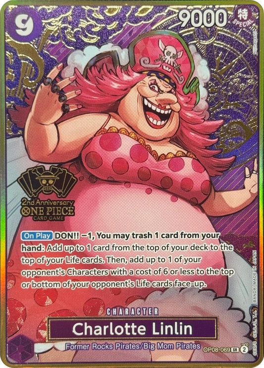 Image for Charlotte Linlin (One Piece Japanese Version 2nd Anniversary Set) - One Piece Card Game