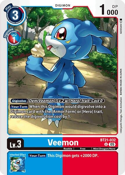 Image for Veemon - Digimon Card Game