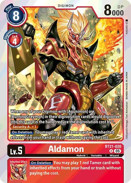 Image for Aldamon - Digimon Card Game