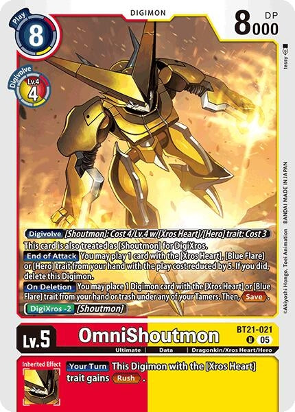 Image for OmniShoutmon - Digimon Card Game