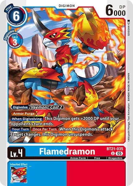 Image for Flamedramon - Digimon Card Game