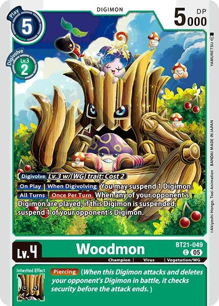 Image for Woodmon - Digimon Card Game