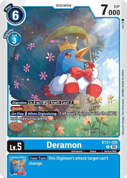Image for Deramon - Digimon Card Game