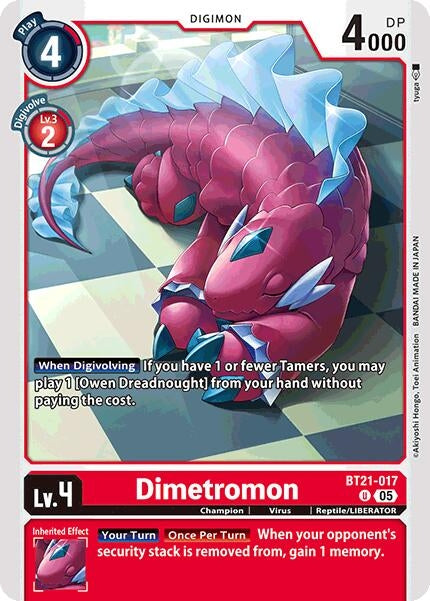 Image for Dimetromon - Digimon Card Game