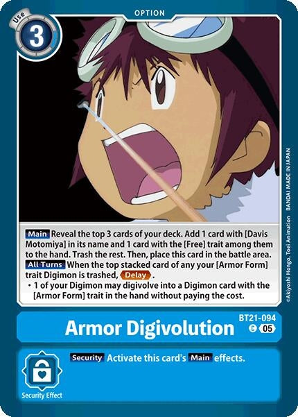 Image for Armor Digivolution - Digimon Card Game