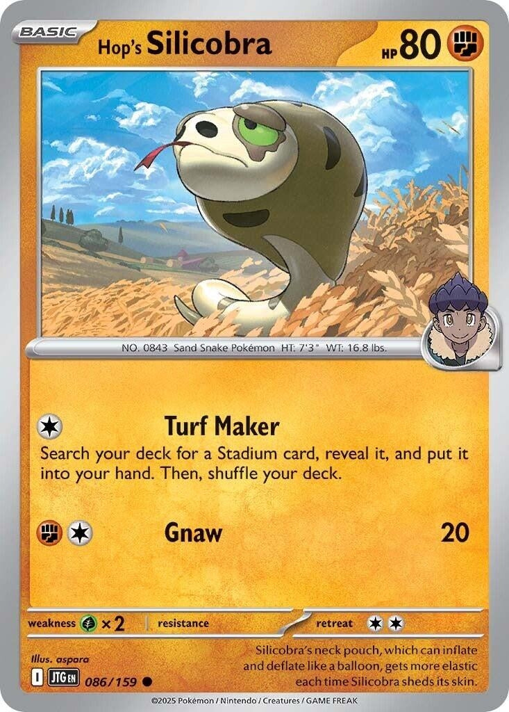 Image for Hop's Silicobra - Pokemon
