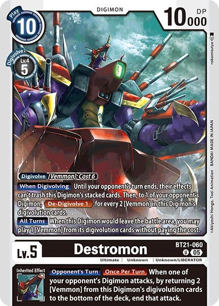 Image for Destromon - Digimon Card Game