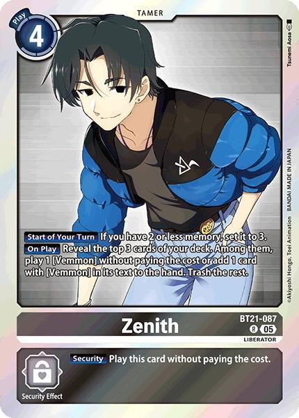 Image for Zenith - Digimon Card Game