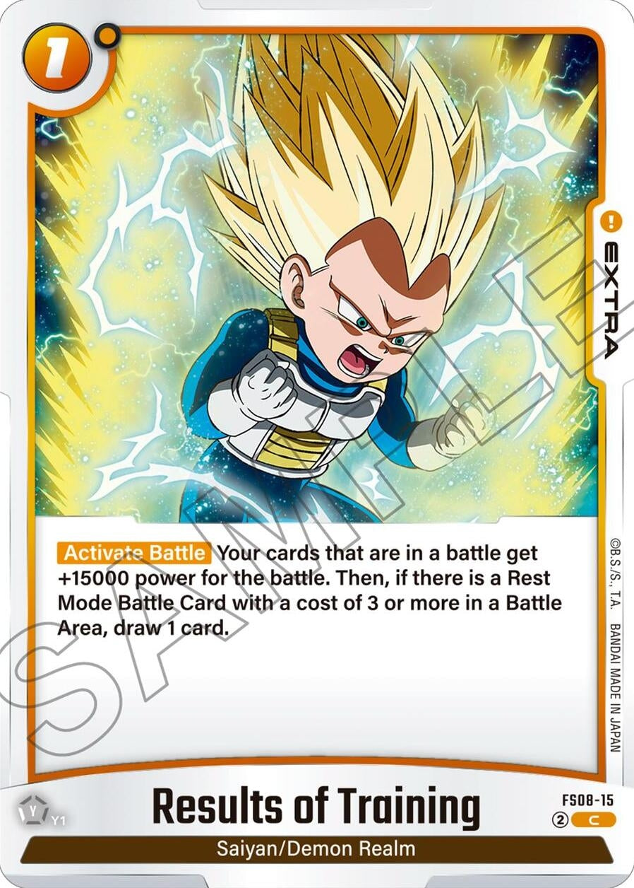 Image for Results of Training - Dragon Ball Super: Fusion World