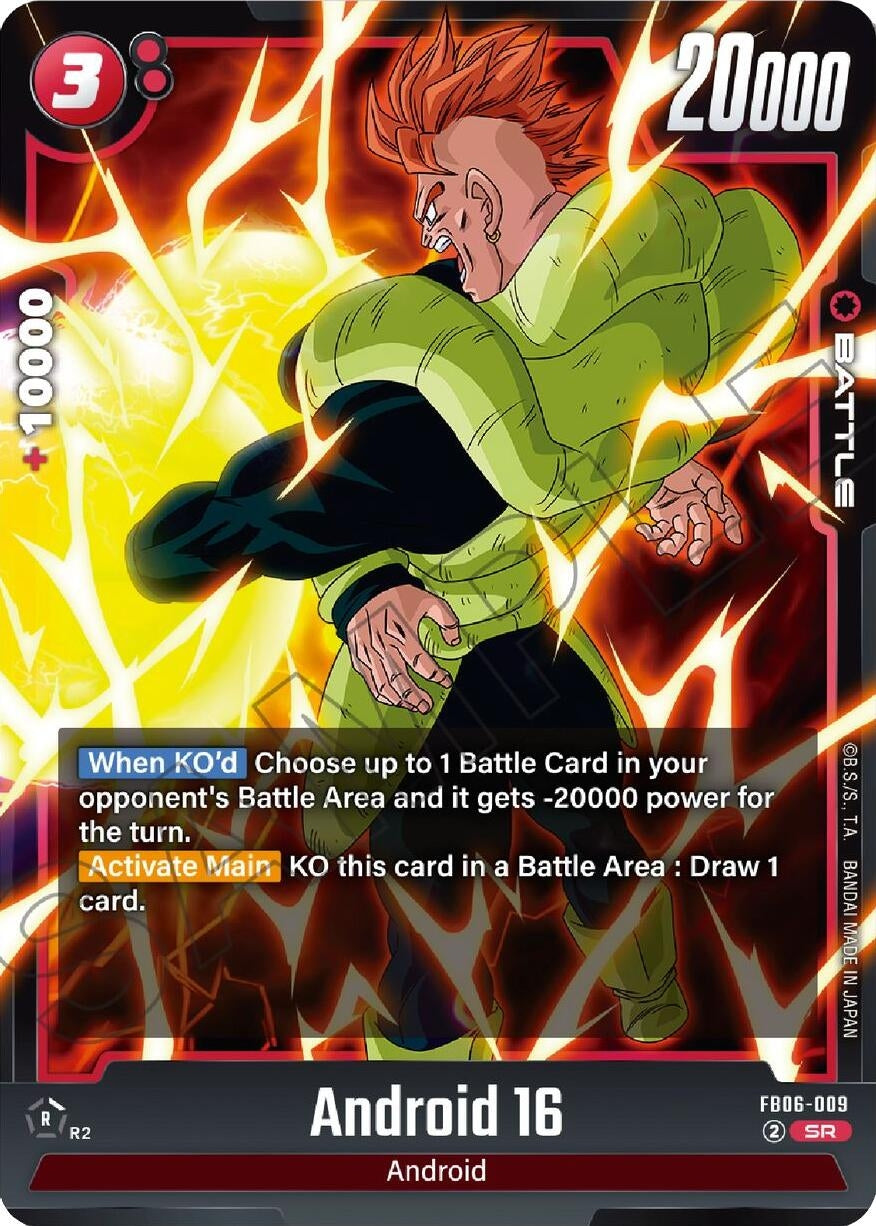 Image for Android 16 - FB06-009 - Dragon Ball Super: Fusion World
