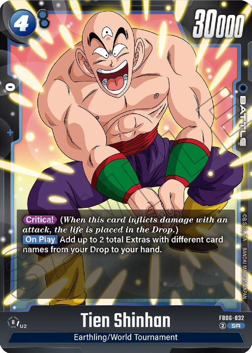 Image for Tien Shinhan - FB06-032 - Dragon Ball Super: Fusion World