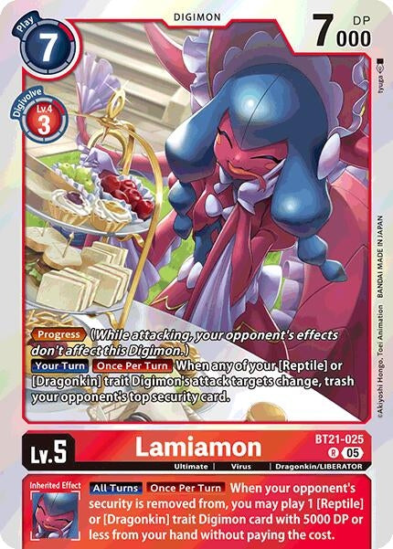 Image for Lamiamon - Digimon Card Game