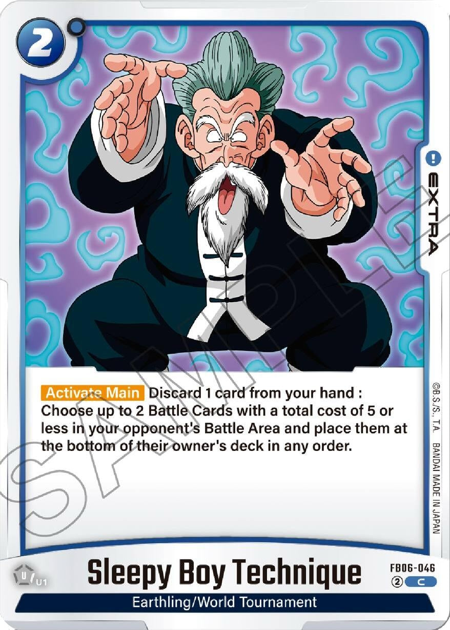 Image for Sleepy Boy Technique - Dragon Ball Super: Fusion World