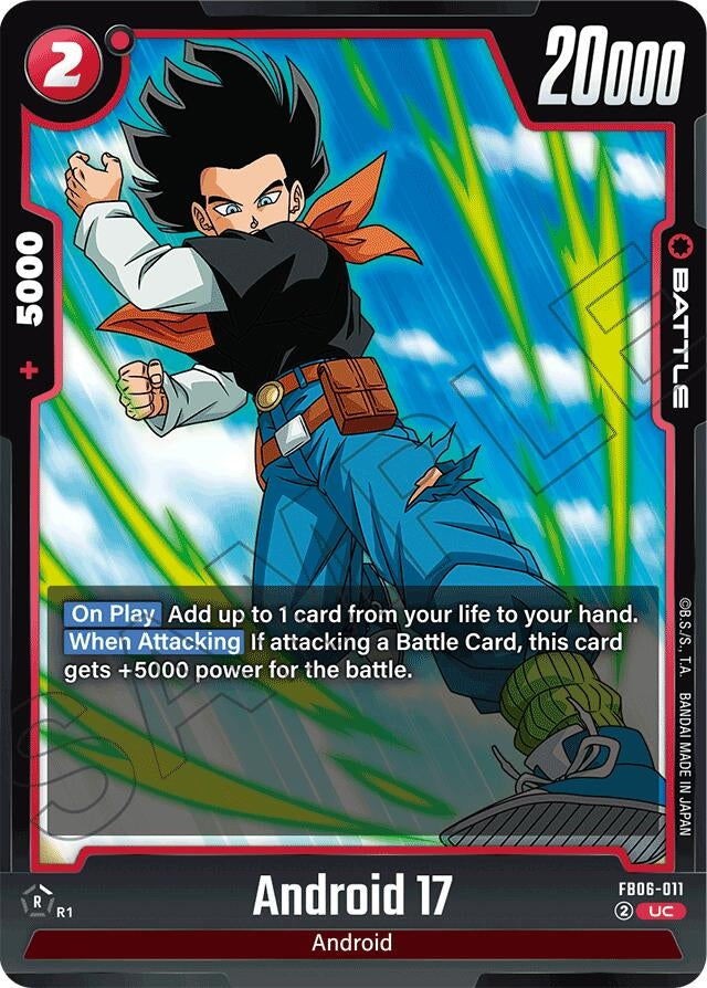 Image for Android 17 - FB06-011 - Dragon Ball Super: Fusion World
