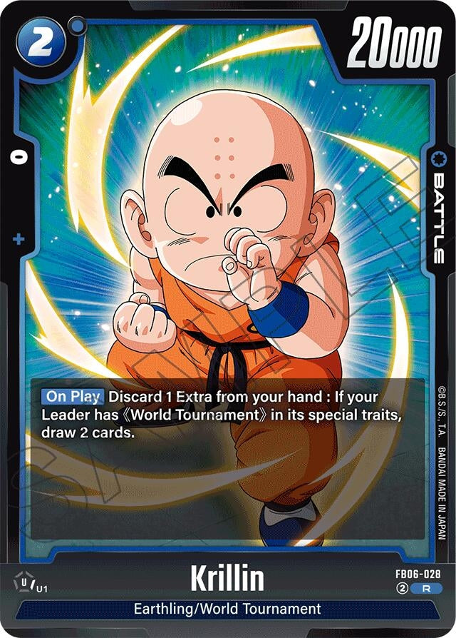 Image for Krillin - FB06-028 - Dragon Ball Super: Fusion World
