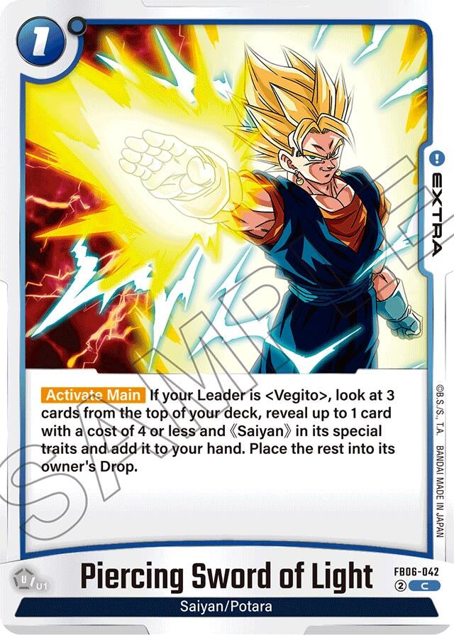 Image for Piercing Sword of Light - Dragon Ball Super: Fusion World