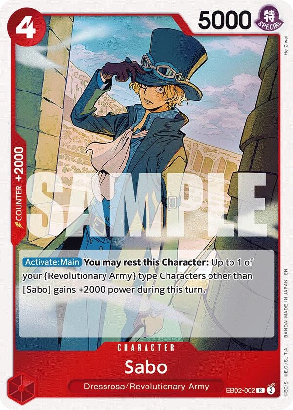 Image for Sabo - One Piece Card Game