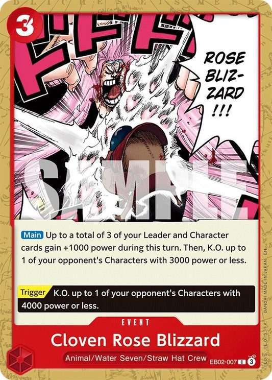 Image for Cloven Rose Blizzard - One Piece Card Game