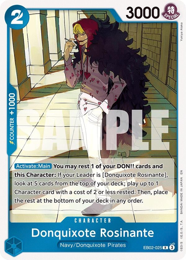 Image for Donquixote Rosinante - One Piece Card Game
