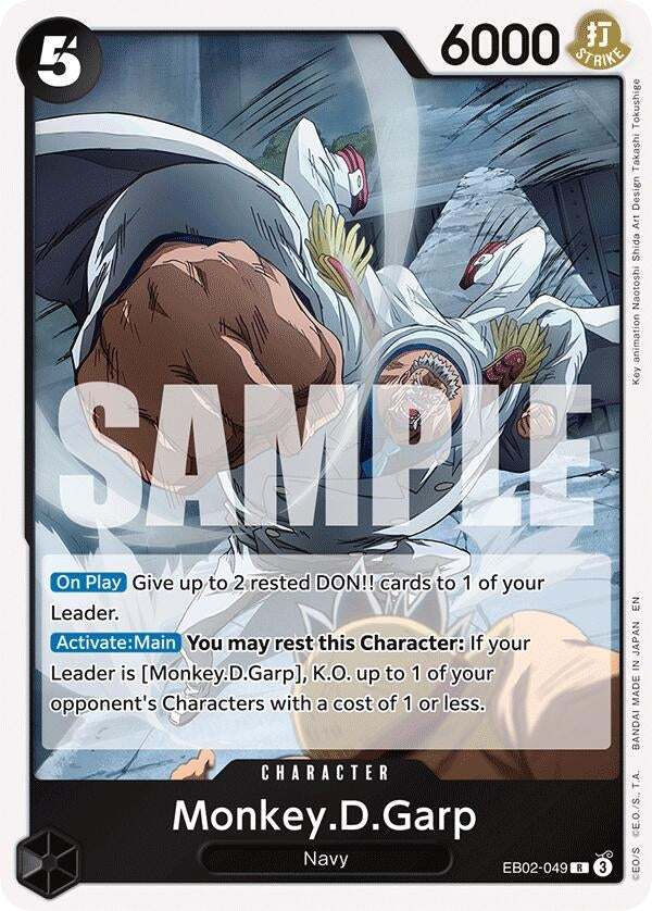 Image for Monkey.D.Garp - One Piece Card Game