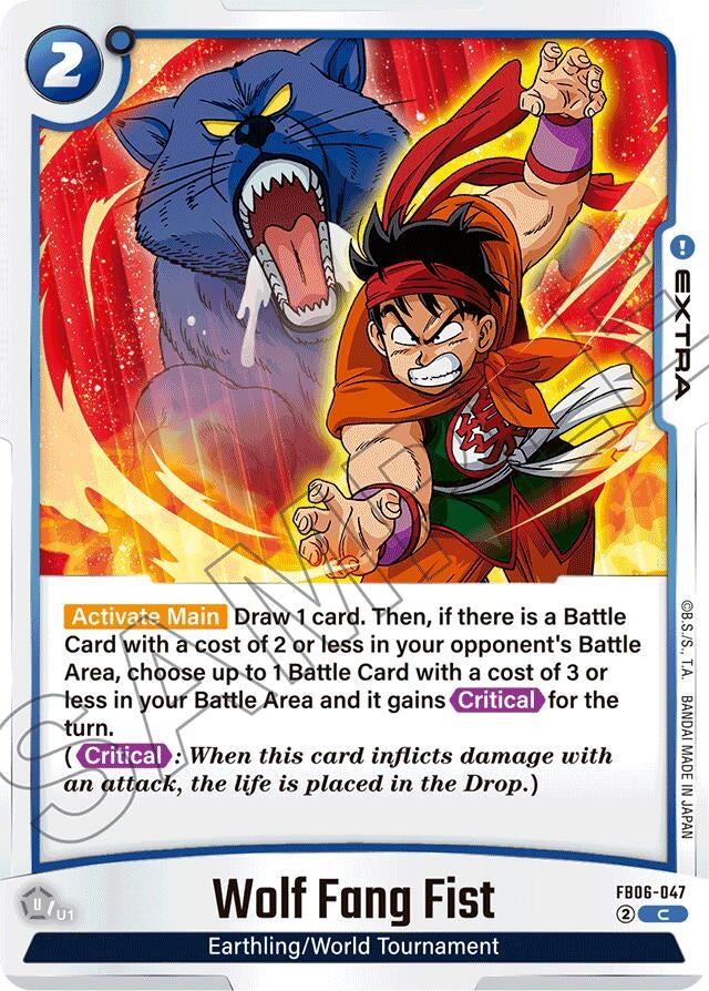 Image for Wolf Fang Fist - Dragon Ball Super: Fusion World