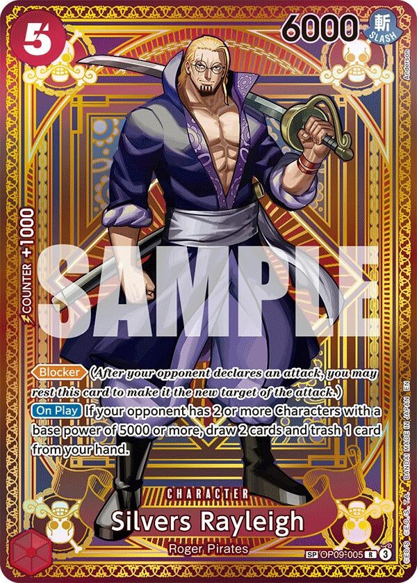 Image for Silvers Rayleigh (SP) - One Piece Card Game