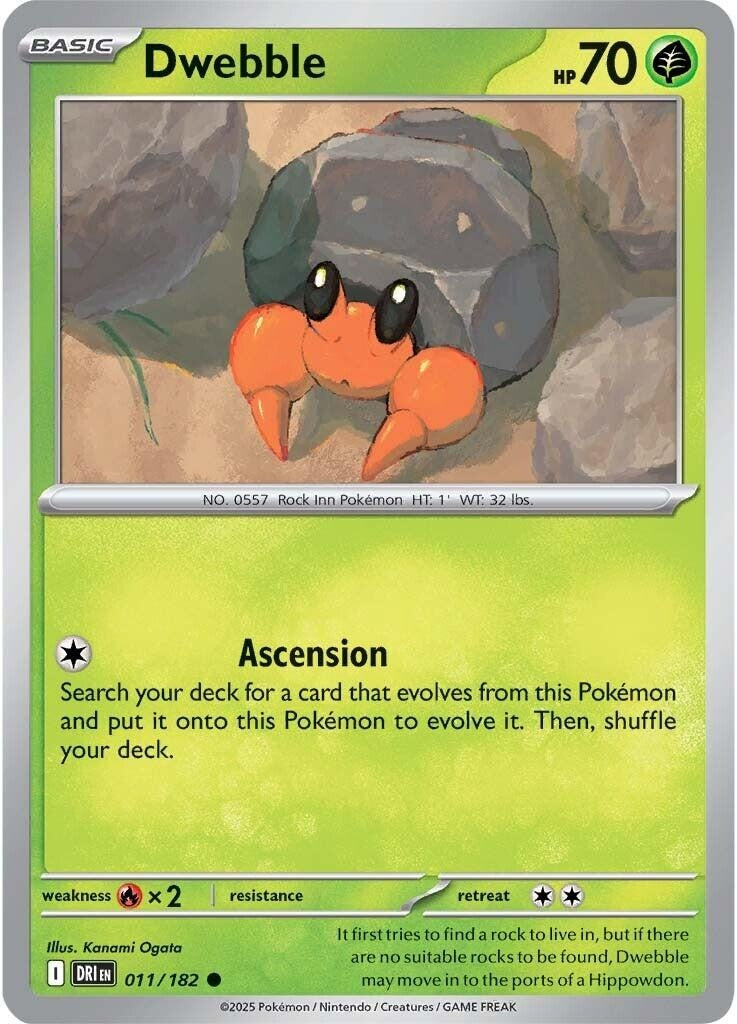 Image for Dwebble - Pokemon