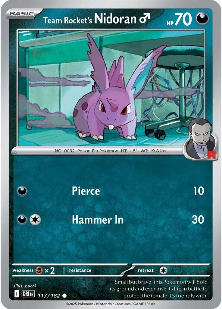 Image for Team Rocket's Nidoran M - Pokemon