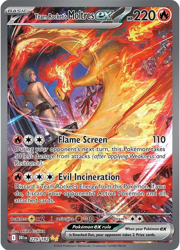 Image for Team Rocket's Moltres ex - Pokemon