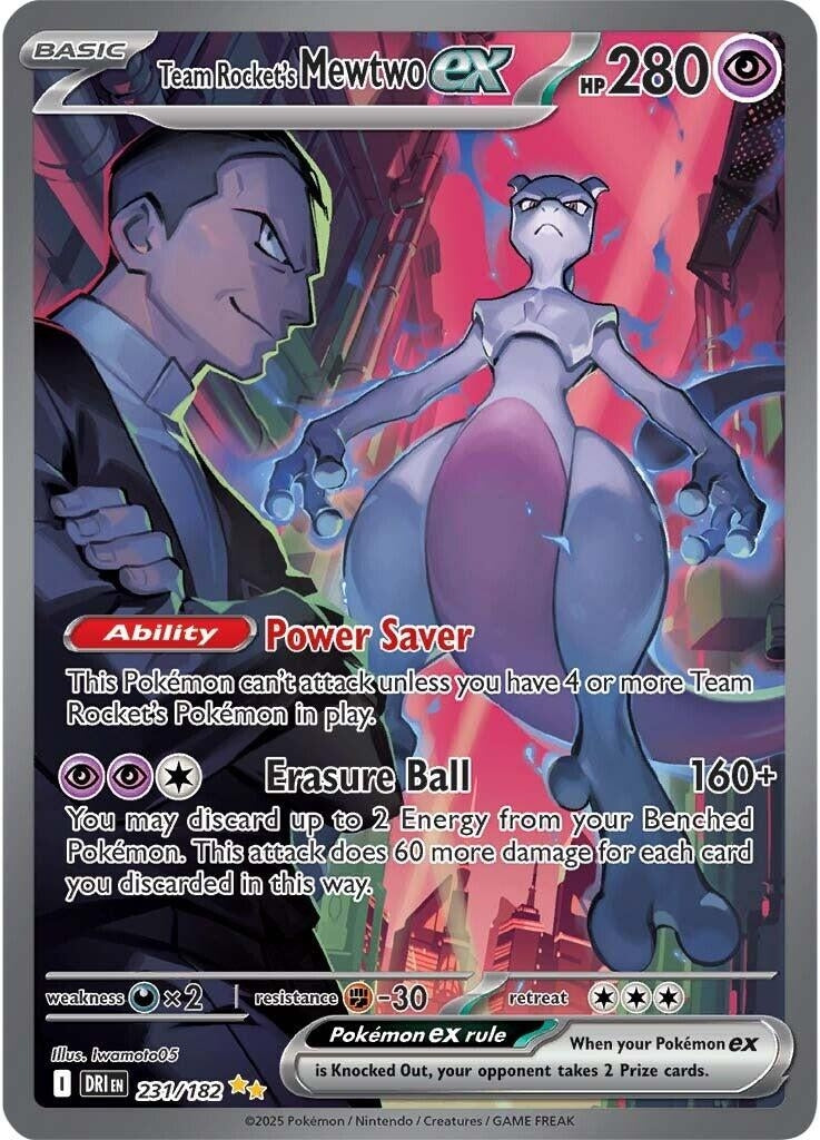 Image for Team Rocket's Mewtwo ex - Pokemon